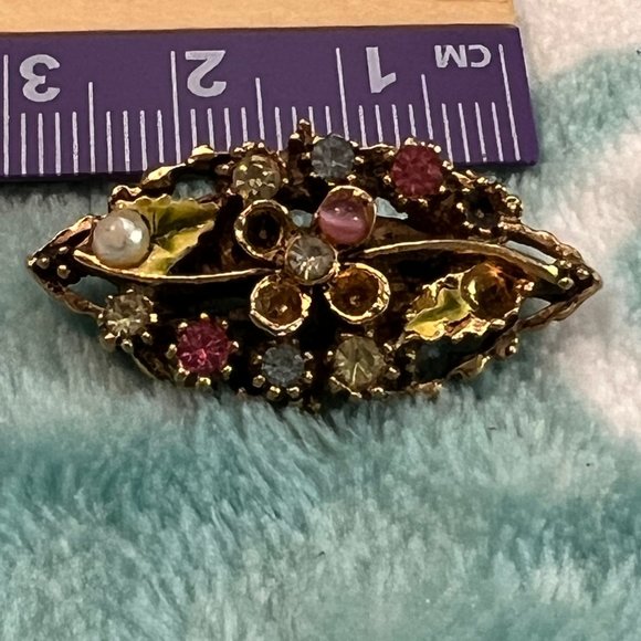 Vintage Brooch Lot - 14 pc total - Picture 10 of 15